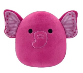 Squishmallows Růžový motýlí slon - Evelyn 20 cm