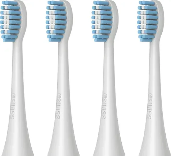 4Swiss Sensitive Clean bílá / Náhradní hlavice / 4 ks (5906496181139)