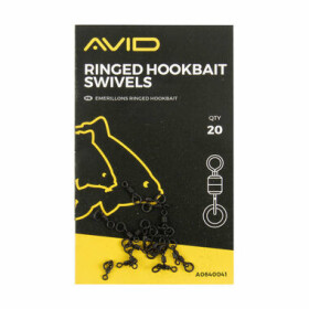 AVID Obratlík Terminal Ringed Hookbait Swivels 20ks (A0640041)