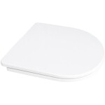 CERANO - WC sedátko Toluco - Soft Close - PP plast - bílá lesklá - 36,4x4,3x43,2 CER-667769