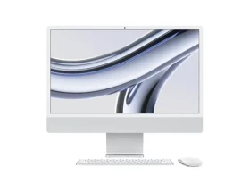 Apple iMac 24 4.5K M3 (2023) stříbrná / 24" / Apple M3 / 8GB / 512GB SSD / Apple 10-core / macOS (MQRK3CZ/A)