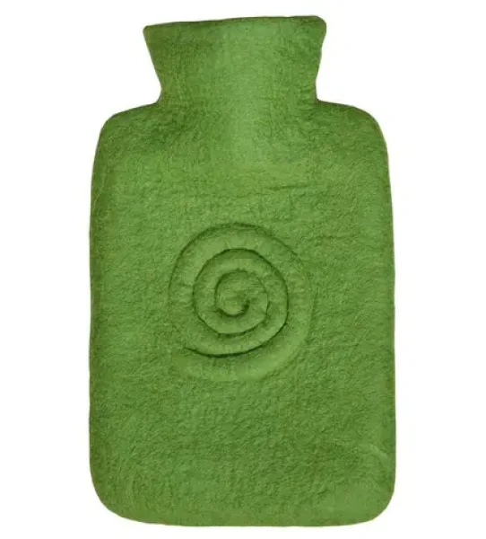 Hugo Frosch Classic Termofor s plstěným obalem ze 100 % ovčí vlny merino – Spirale (4250098507110)