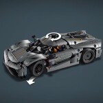 LEGO® Technic 42173 Šedé hyperauto Koenigsegg Jesko Absolut