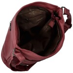 Módní dámská koženková crossbody kabelka Blandina new, fialová