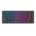 Royal Kludge RK84 RGB hnědé spínače černá / Bezdrátová klávesnice / mechanická / 2.4GHz BT USB / US Layout (RK84 brown switch)