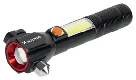 Wozinsky WLR-31 černá / Svítilna / 5W / 500lm / CREE / rozbíječ skla / řezač pásů