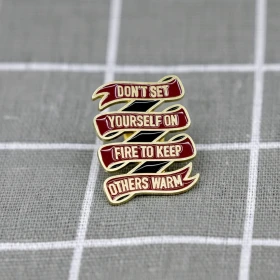 Pinarna.cz Don´t set yourself on fire to keep others warm / Nespal se proto, aby se druzí zahřáli