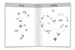Ditipo Ditipo, 7240001, DOODLE krasopísanky, Vyzdob si svůj notes, 1 ks