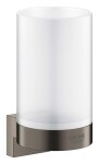 GROHE - Selection Držák skleničky/mýdelníku, kartáčovaný Hard Graphite 41027AL0