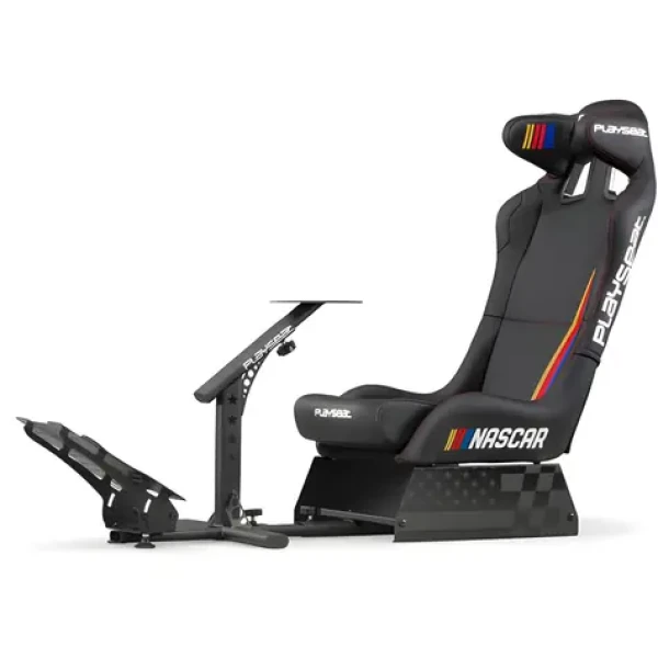 Playseat Evolution Pro NASCAR Edition / Závodní kokpit / nastavitelný / skládací / PU kůže (NAS.00226)