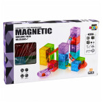 Mamido Magnetická stavebnice s kuličkovou dráhou 33 dílků