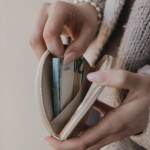 Eulenschnitt Peněženka Heart Creme, krémová barva