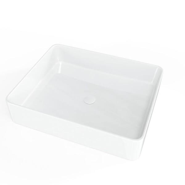 Umyvadlo na desku SAT Infinitio 50x40 cm bez přepadu SATINF5040 SATINF5040