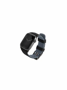 UNIQ strap Linus Apple Watch Series 4/5/6/7/8/SE/SE2/Ultra 42/44/45mm. Airosoft Silicone midnight black UNIQ-45MM-LINUSBLK