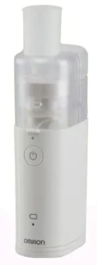 OMRON NE-U100 MIcroAIR (NE-U100-E) bílá / Cestovní ultrazvukový inhalátor / zásobník 10 ml (4015672110892)
