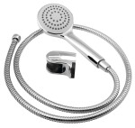 AQUALINE - BETTY sprchová souprava, výklopný držák, chrom 11453