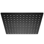 REA - Čtvercová hlavová sprcha JS-P015B 30cm Black REA-P0613