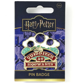 Harry Potter Odznáček - Famfrpál