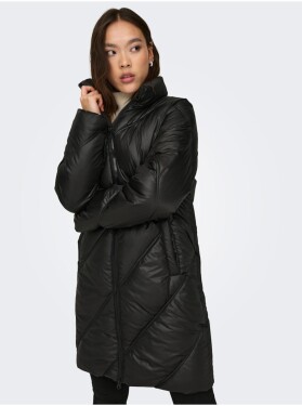 Černý dámský prošívaný zimní kabát JDY Verona - Dámské