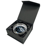 Mustang Puk Utah Mammoth NHL Crystal Puck - Ribbon