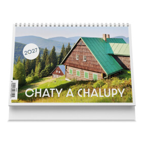 Chaty a chalupy 2027 - Stolní kalendář