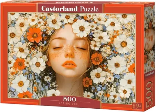 Castorland 54183 Puzzle Jarní dívka