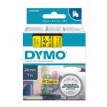 Dymo originální páska do tiskárny štítků, Dymo, 91204, S0721640, černý tisk/zelený podklad, 4m, 12mm, LetraTag plastová páska