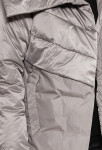Monnari Kabáty Prošívaný kabát objemnou kapucí Grey
