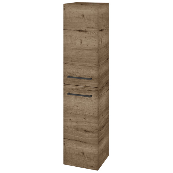 Dřevojas - Vysoká skříň DOS SVD2 35 - D21 Tobacco / Úchytka T06 / D21 Tobacco / Levé 280055H