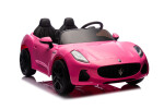 Mamido Elektrické autíčko Maserati GranTurismo Folgore 24V | 480W | 60 kg růžové