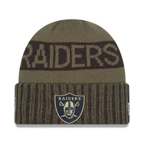 New Era Pánská zimní čepice Las Vegas Raiders NFL 2025 Salute to Service Sport