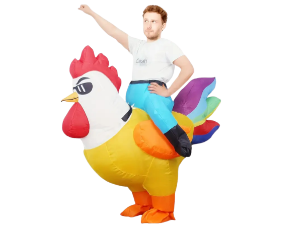 Dovoz Kostým kohout nafukovací