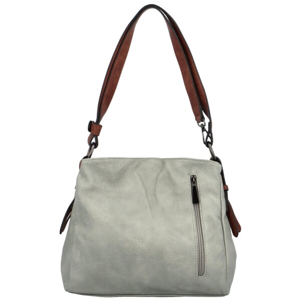 Stylová dámská crossbody kabelka Justin, šedá