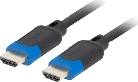 Lanberg CA-HDMI-30CC-0010-BK černá / Kabel HDMI / 1 m (CA-HDMI-30CC-0010-BK)