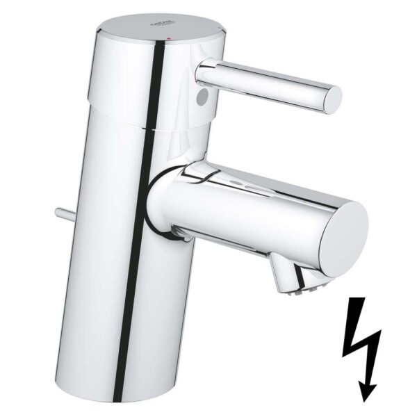 GROHE - Concetto Umyvadlová baterie s výpustí, chrom 23060001