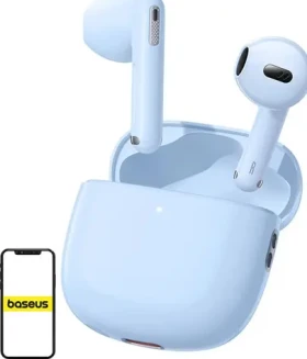 Baseus Bowie WX5 modrá / bezdrátová sluchátka / mikrofon / Bluetooth 5.3 (A00051000313-00)