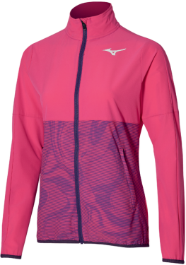 Běžecká bunda Mizuno Charge Printed Jacket 62GEB20266 Velikost textilu: M