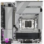 GIGABYTE B650M Aorus Elite AX ICE / B650 / AM5 / 4x DDR5 / PCIEx16 / 2.5GLAN / mATX (B650M A ELITE AX ICE)