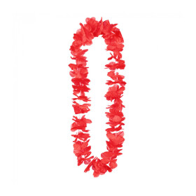R-Kontakt.cz Věnec na krk červený - havaj