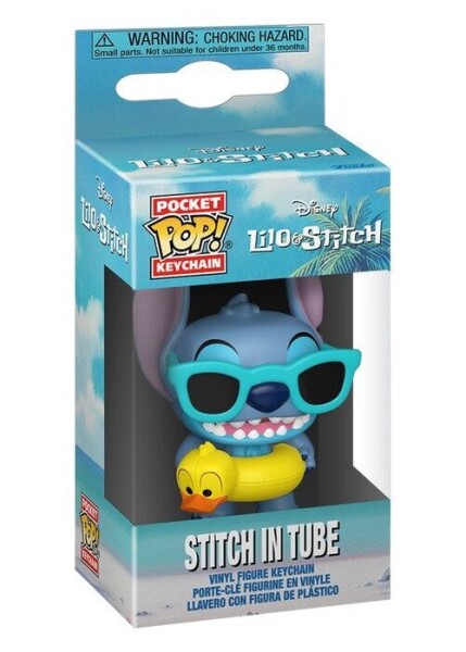 Funko POP Keychain: Lilo & Stitch - Stitch in Tube