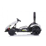 Mamido Dětská elektrická motokára Fast 3 Drift bílá