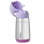 B.box 1380 Termoska na pití s brčkem 350 ml - sugar plum