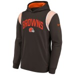 Nike Dětská mikina Cleveland Browns NFL 2022 On-Field Sideline Therma Hoodie (YOUTH)