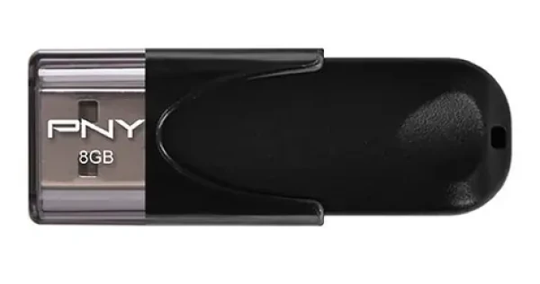 PNY Attaché 4 8GB černá / Flash disk / USB 2.0 (FD8GBATT4-EF)