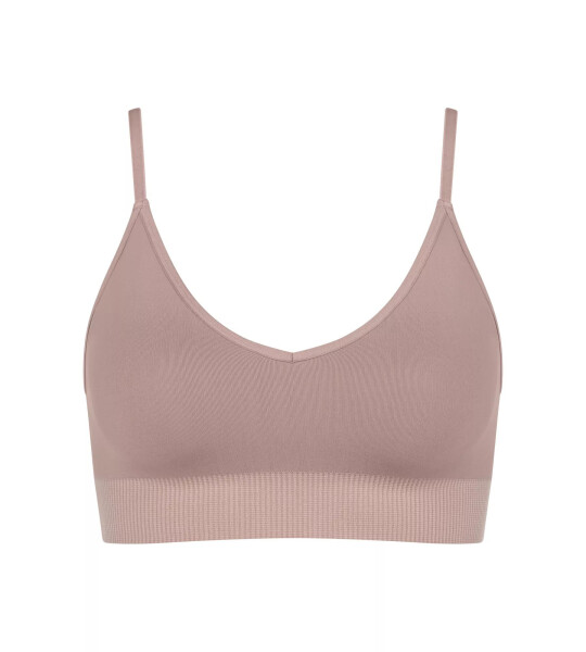 Dámská podrpsenka EVER Infused Aloe Bralette - PURPLE - sv. hnědá 6116 - SLOGGI PURPLE L