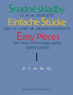 Snadné skladby 17. a 18. století - Piano