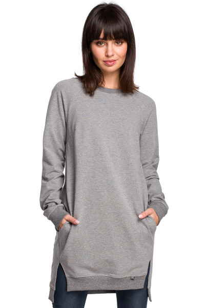 BeWear Mikina B101 Grey XXL