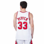 Mitchell Ness Chicago Bulls NBA Home Swingman Jersey Bulls 97-98 Scottie Pippen SMJYAC18054-CBUWHIT97SPI Pánské oblečení