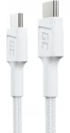 Green Cell KABGC31W PowerStream bílá / Kabel / USB-C (M) - USB-C (M) / 30 cm / PD (KABGC31W)