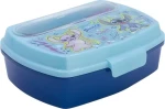 STOR Box na svačinu s příborem Angel a Stitch / Box na svačinu / S vidličkou a lžičkou / Bez BPA (75009)
